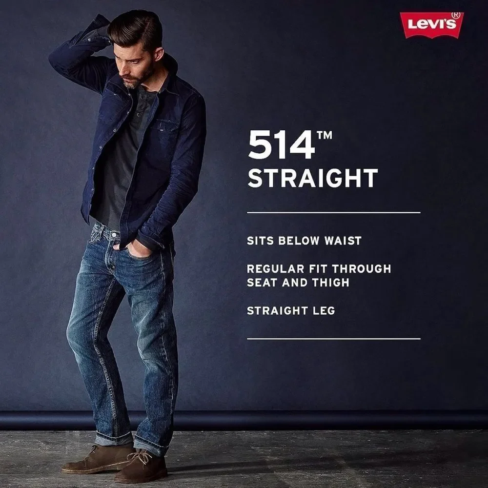 Levi’s Vintage 514M Straight Fit Men’s Jeans